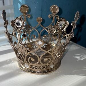 Bath & Body Works Gold Filigree Candle Holder